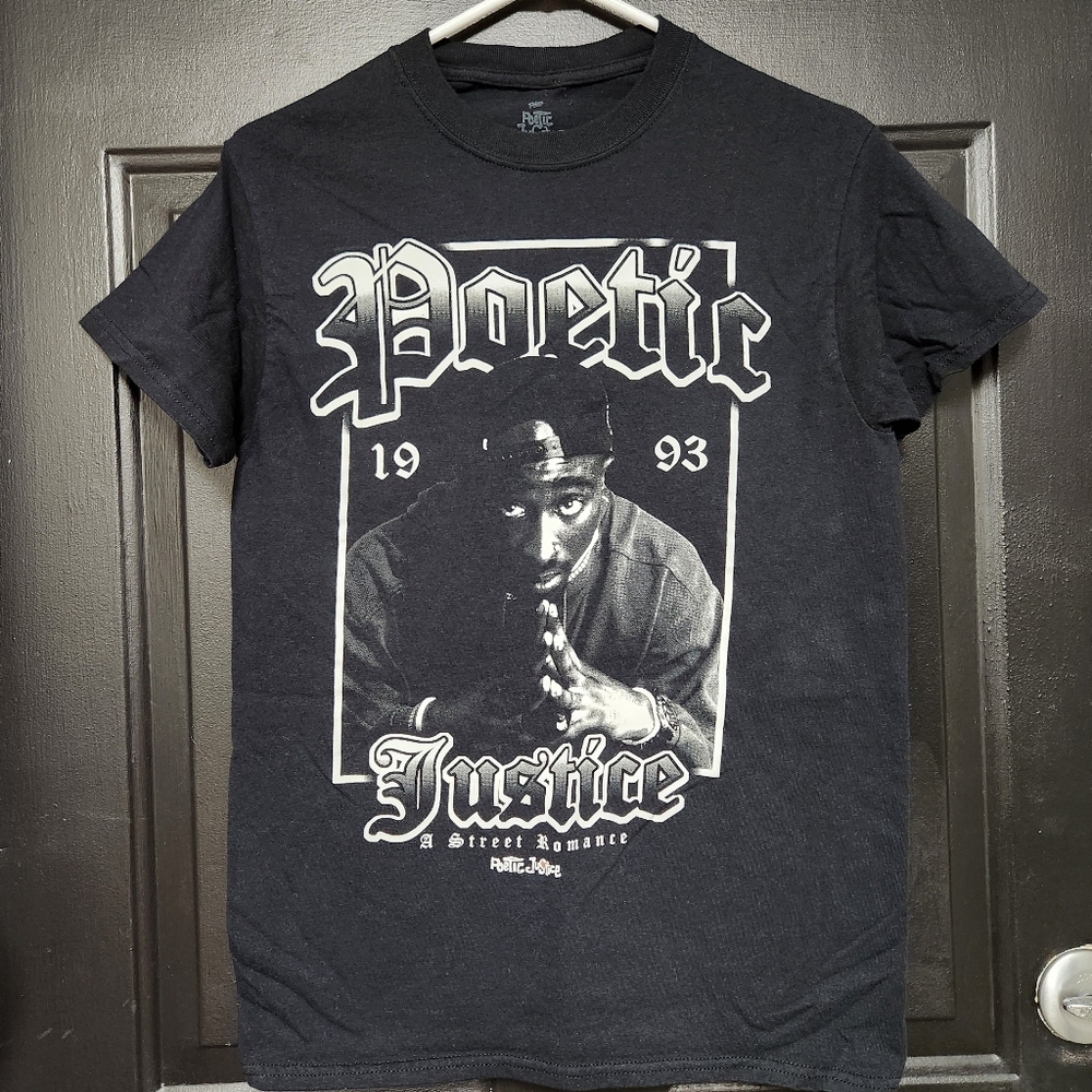 Tupac Poetic Justice Small T-Shirt A‎ Street Romance Licensed Movie Merch…